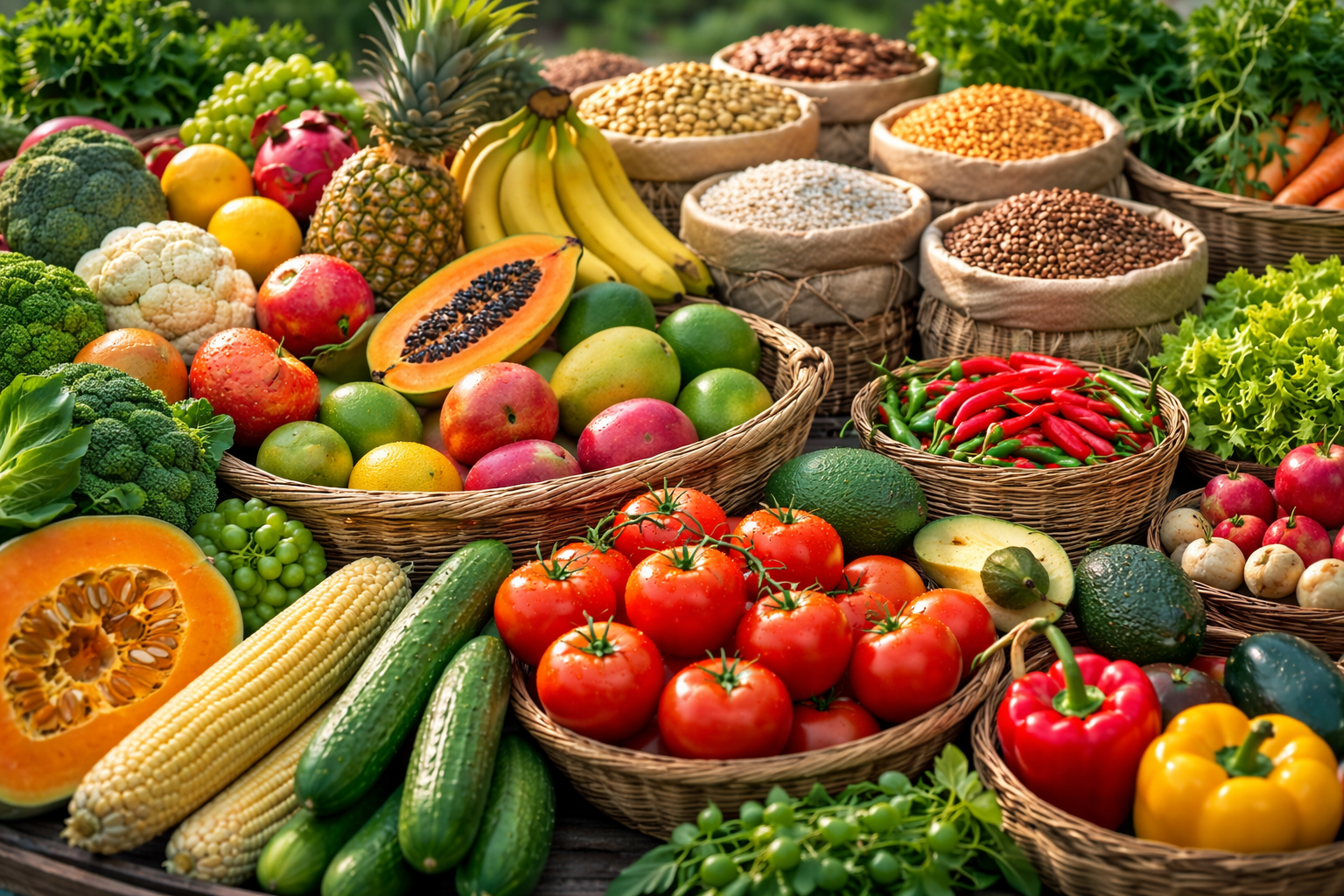 Fresh agricultural products